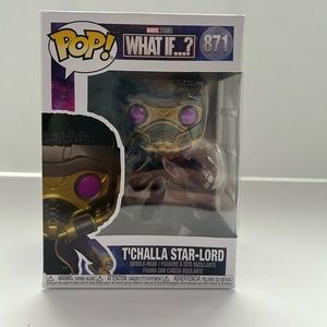 Funko Pop! Marvel What If…? T'Challa Star-Lord